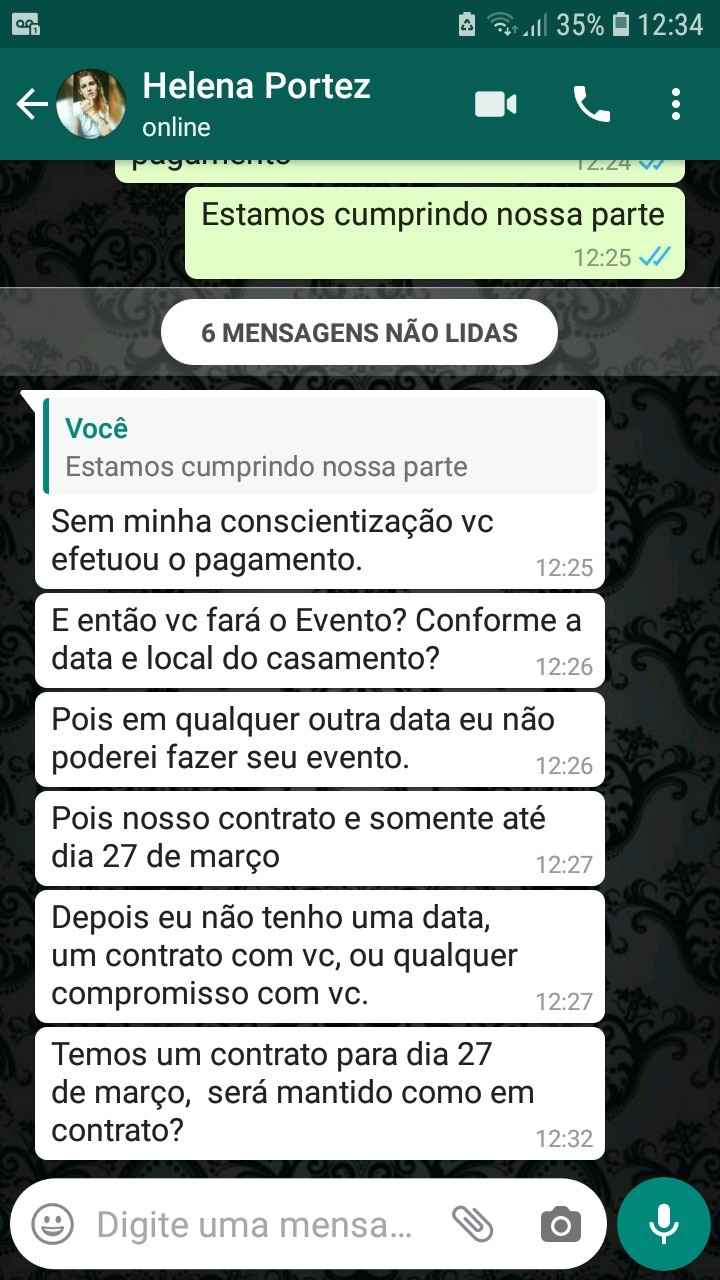 Fornecedor que não quer adiar - 2