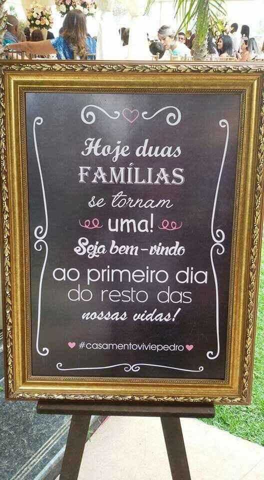 Meu quadro de boas vindas. #vemver - 1