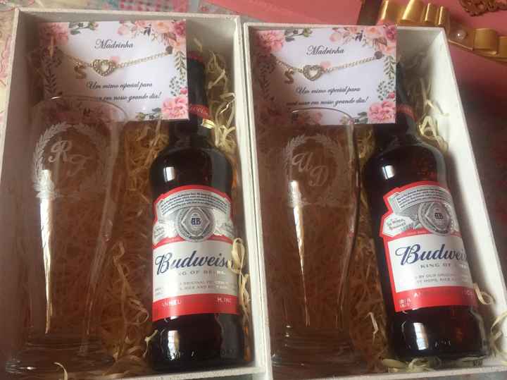 Caixa dos padrinhos e madrinhas - 1