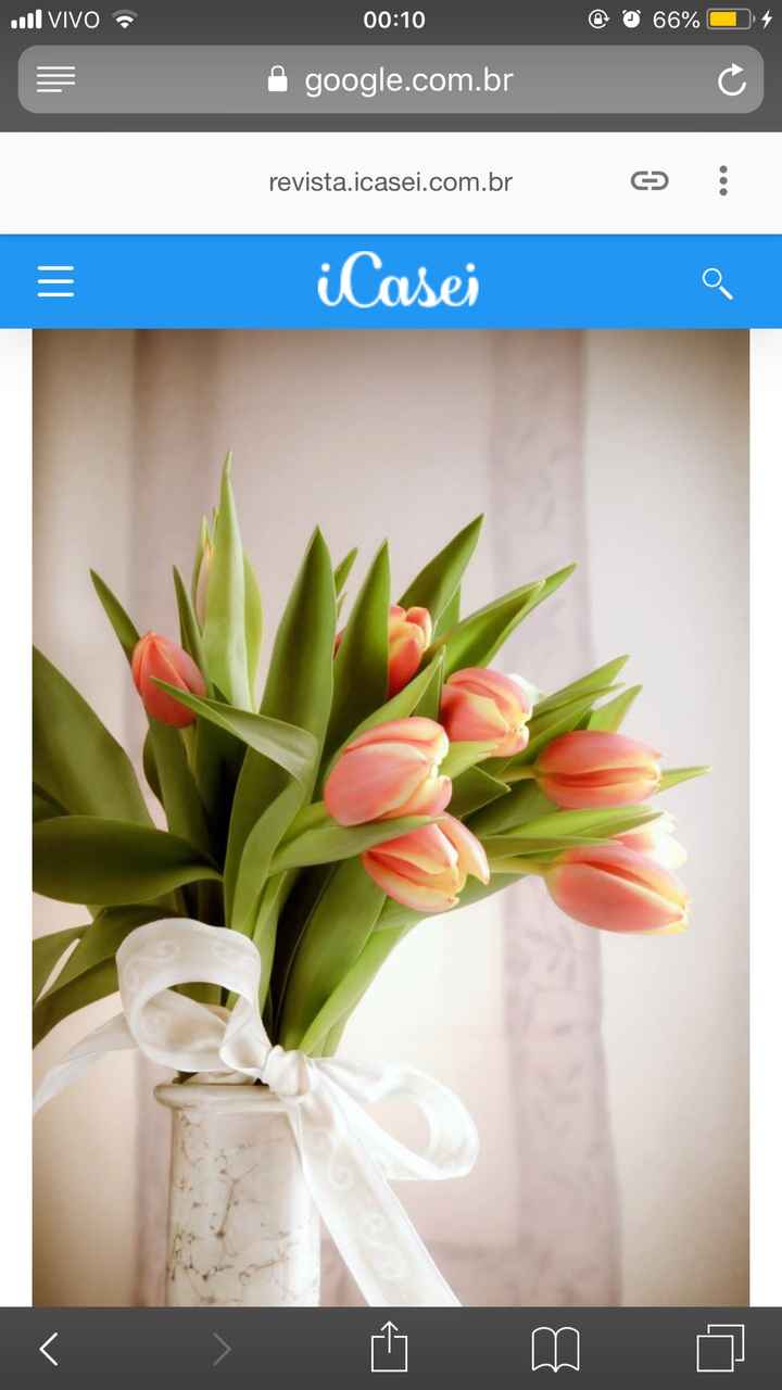 Flores, cores e decoração - 2
