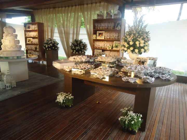 mesa de doces