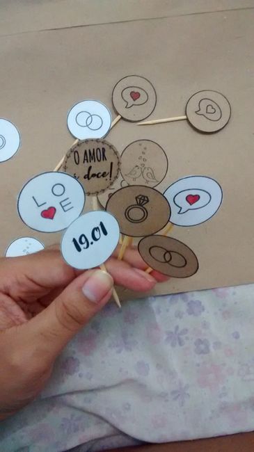 Tags para docinhos