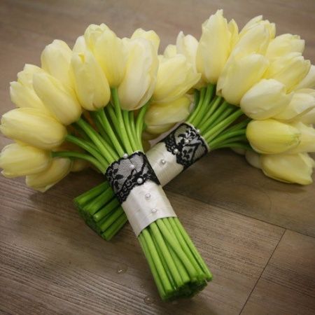 Buquê - Tulipas brancas