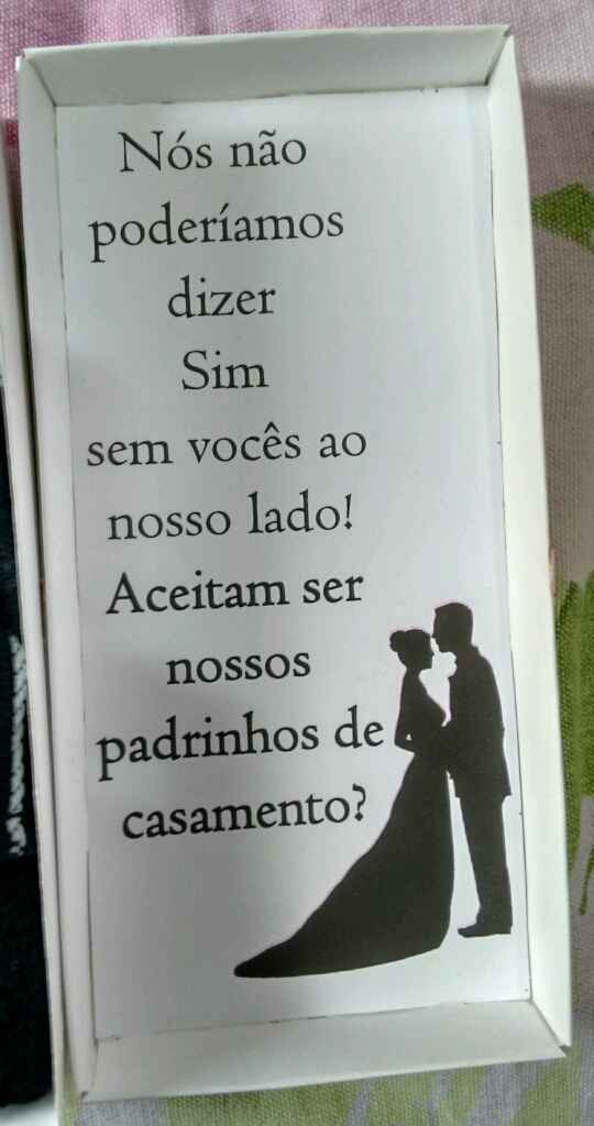 Convites dos padrinhos veeeeem veeeer :) - 12