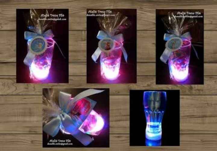 Lembrancinhas casamento tema neon - 6