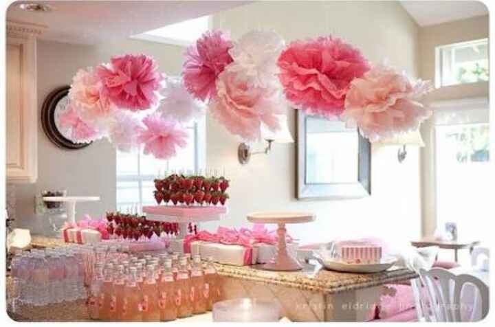 Decoração de chás ou recepção com esferas *.* - 9