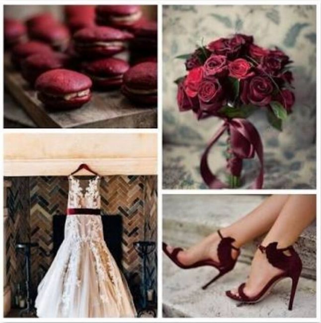 Inspiração decoração marsala - 5