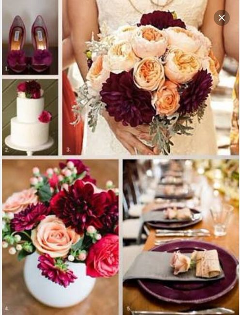 Inspiração decoração marsala - 13