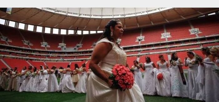 Casamento no estádio de futebol *.* - 4
