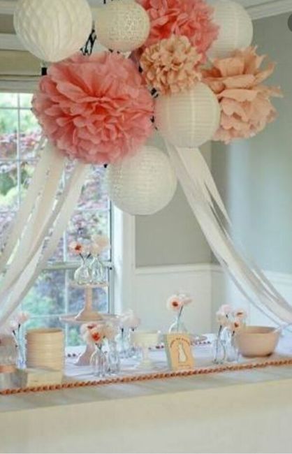 Decoração de chás ou recepção com esferas *.* - 7