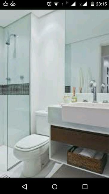 Banheiros pequenos de apartamentos : / - 14