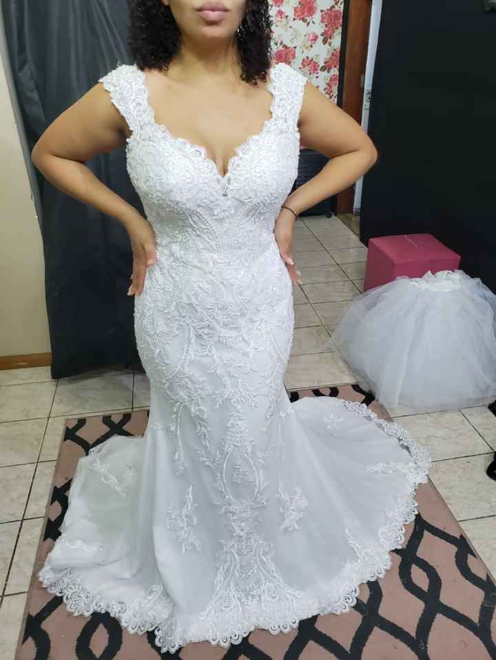 úLtima prova do meu vestido maravilhoso. ♡ - 1