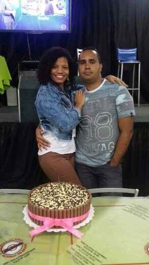Comemoração do nosso aniversários, meus 24 anos, e os 30 dele. Há e comemoração dos nossos 6 meses j