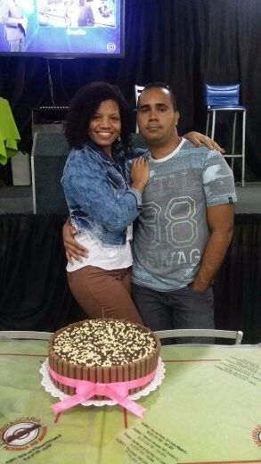 Comemoração do nosso aniversários, meus 24 anos, e os 30 dele. Há e comemoração dos nossos 6 meses j