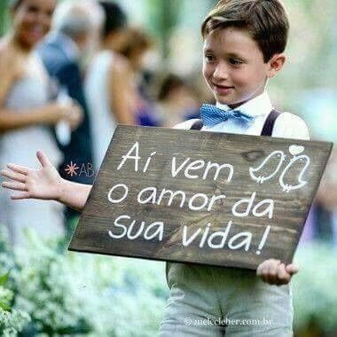 Tá pronto pra ver o amor da sua vida vestida de noiva?