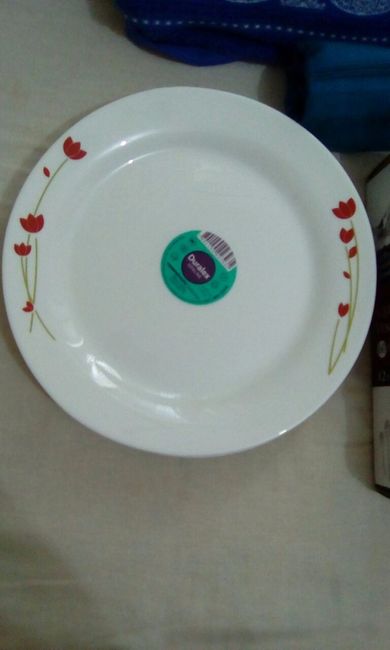 Meu prato decorado e lindo *-*