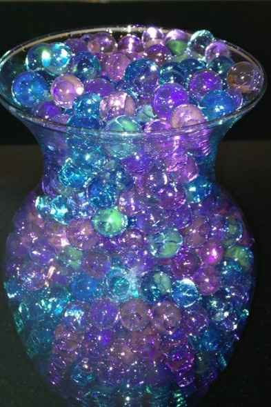 Um pouco de tons entre o roxo e azul pra ficar bem galáctico