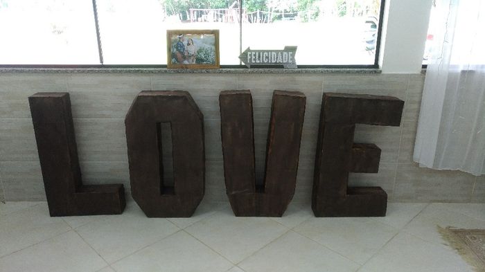 Decoração Casamento - Feita por mim 12