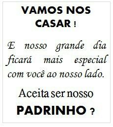  Convites dos Padrinhos!!!! - 5