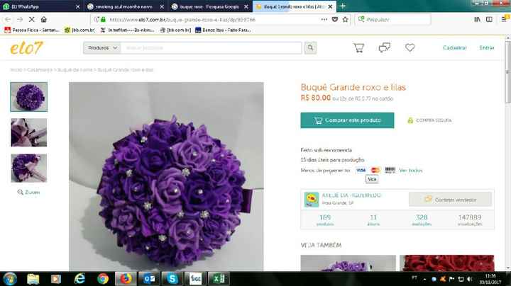  Minhas inspirações de buquê! - 1