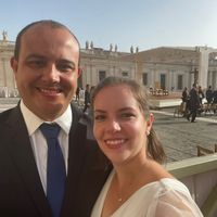 Benção papal aos recém casados - meu relato - 4