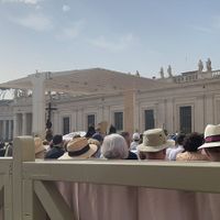 Benção papal aos recém casados - meu relato - 5