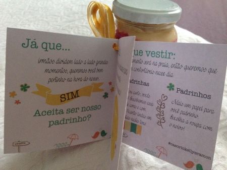 Para a madrinha e o padrinho - 1