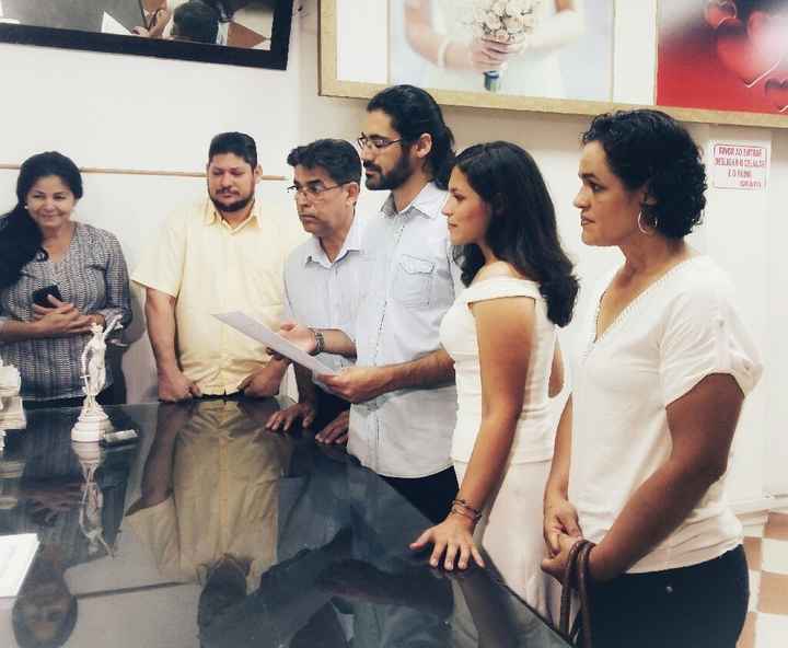 Reta final: casamento civil - 1