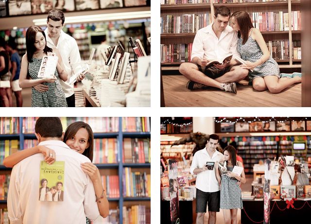 pré wedding livraria