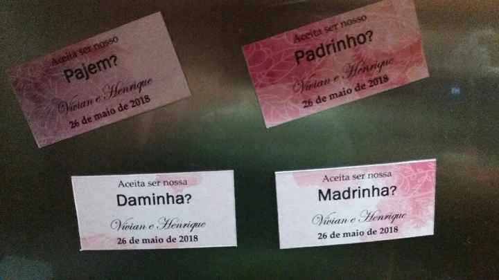  Convite padrinhos e pajens/daminha - 4