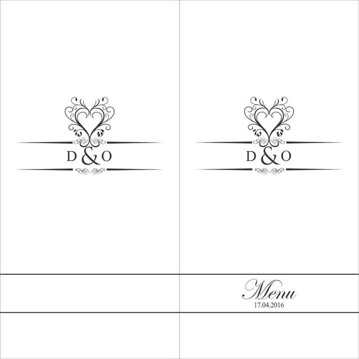 Menu, tag de carro -adorei! - 1