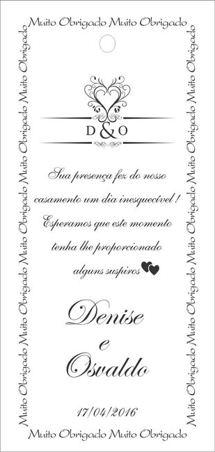 Menu, tag de carro -adorei! - 3