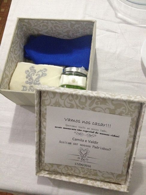 Caixa convite dos padrinhos!!! apaixonada por elas :) - 2