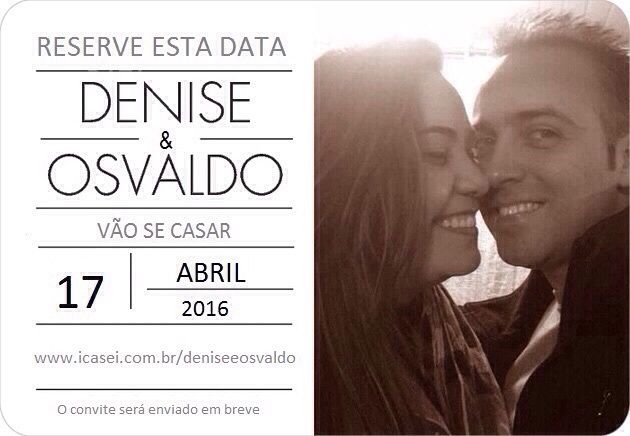 Meu save the date *vem ver* - 1