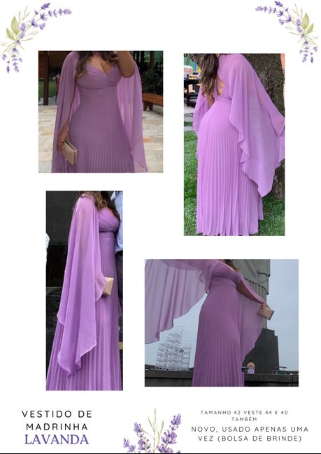 Vestido lavanda 1