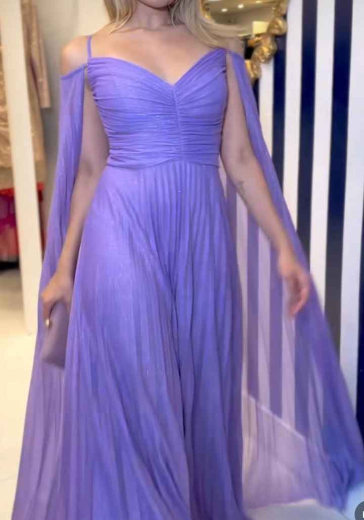 Vestido madrinha lavanda - 1
