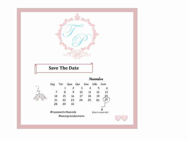 Save the date