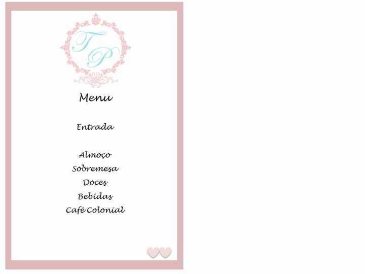 Menu !!!
