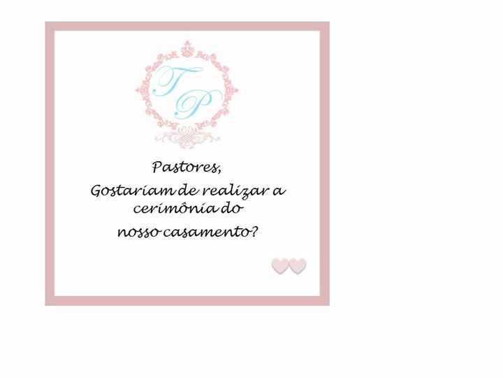 Convite dos Pastores