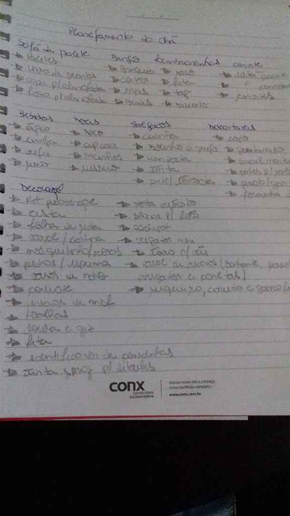 Meu chá de cozinha - parte 1 planejamento, lista, convite e inspirações - 2
