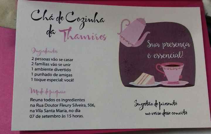 Meu chá de cozinha - parte 1 planejamento, lista, convite e inspirações - 3