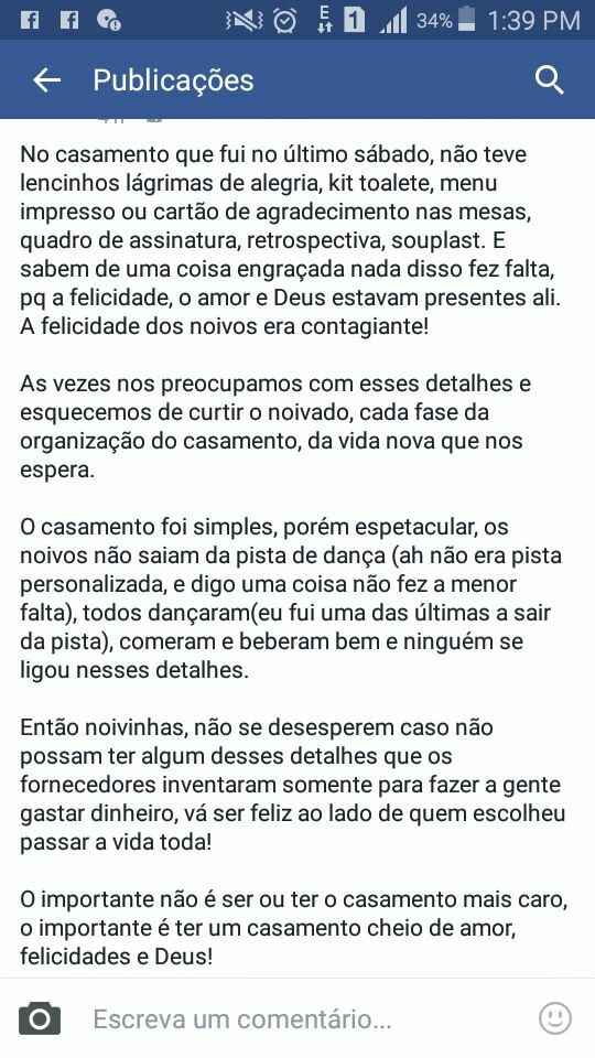 Coisas que não farei no casamento! - 1
