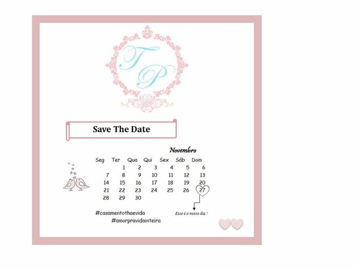 Save the date