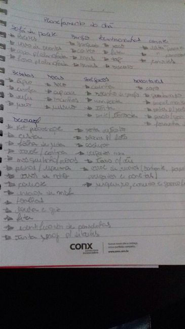 Meu chá de cozinha - parte 1 planejamento, lista, convite e inspirações - 2