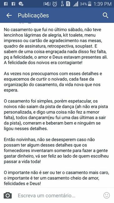 Coisas que não farei no casamento! - 1