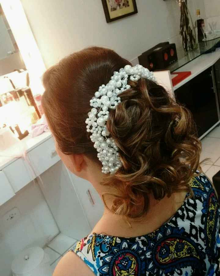 Meu teste do penteado! venham ver!!! - 2