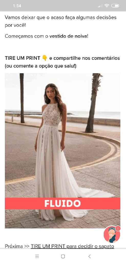 TIRE UM PRINT para decidir o vestido - 1