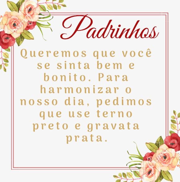 Manual dos Padrinhos 👰🏼🤵🏻 - 7