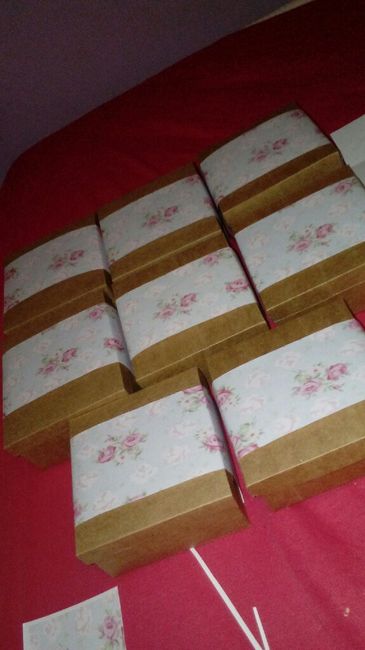 Caixinhas quase finalizadas ... - 1