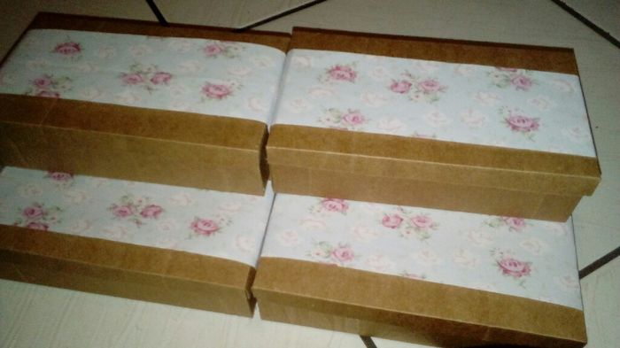 Caixinhas quase finalizadas ... - 2